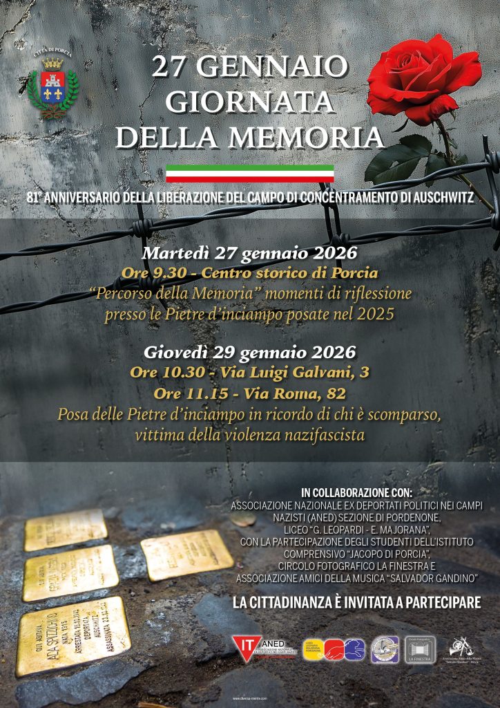 Giornata della Memoria | 27 e 29 gennaio 2026