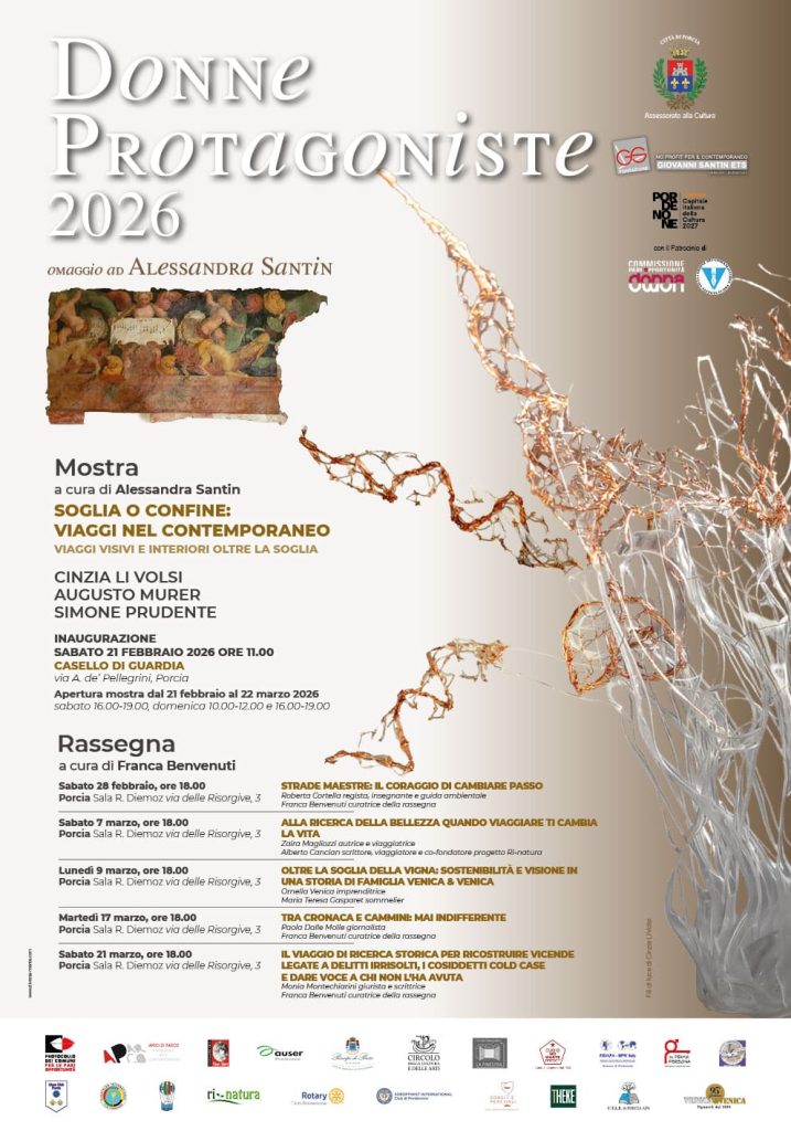 Mostra “Soglia o confine. Viaggi nel contemporaneo” | DONNE PROTAGONISTE febbraio-marzo 2026