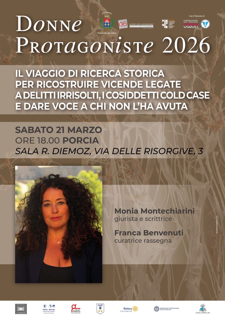 IL VIAGGIO DI RICERCA STORICA PER RICOSTRUIRE VICENDE LEGATE A DELITTI IRRISOLTI | DONNE PROTAGONISTE 21 marzo 2026